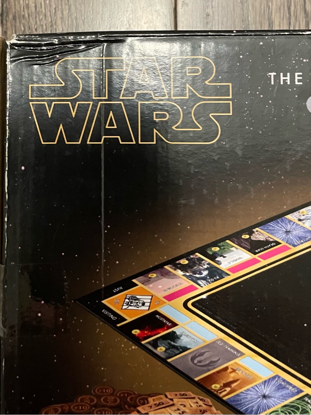 Unopened Hasbro Monopoly Star Wars Complete Saga Edition - Black & Gold - Picture 4 of 8